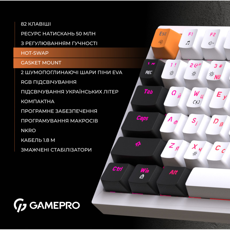 Клавиатура GamePro MK160W