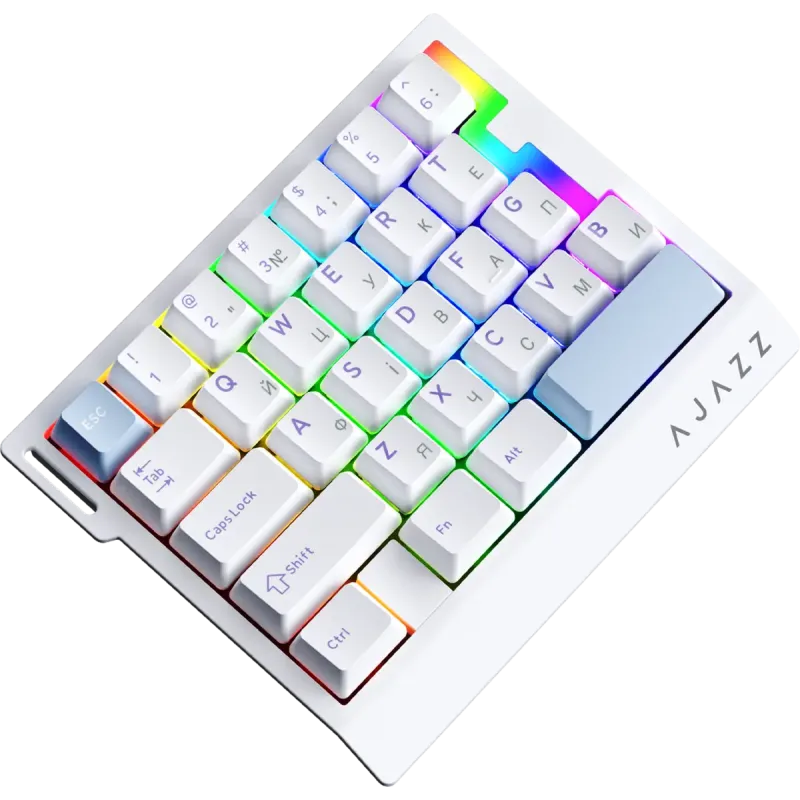 Клавиатура Ajazz AK029 Ice lsland Magnetic Switch (AK029-I-WB)