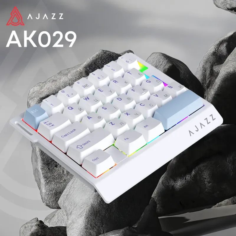 Клавиатура Ajazz AK029 Ice lsland Magnetic Switch (AK029-I-WB)