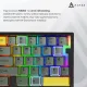 Клавиатура Ajazz AK029 Ice lsland Magnetic Switch (AK029-I-WB)