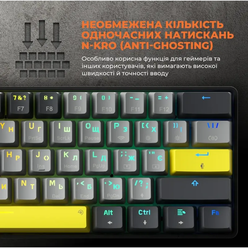 Клавиатура GamePro Asgard Fenrir (MK130G Pro)
