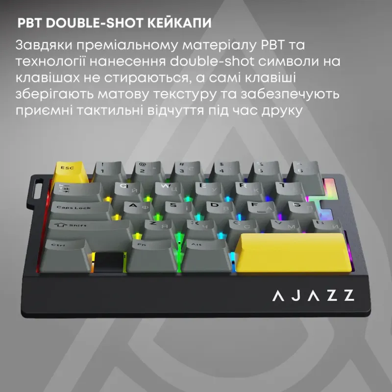 Клавиатура Ajazz AK029 Ice lsland Magnetic Switch (AK029-I-BY)