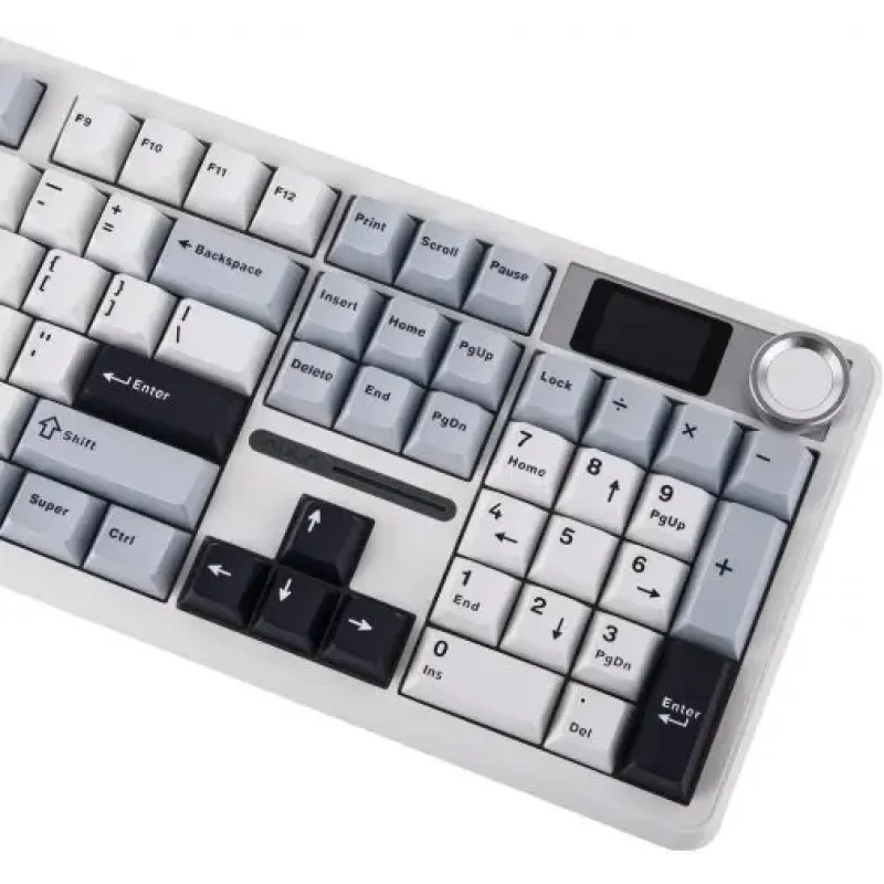 Клавиатура Aula F108 Pro Reaper Switch USB/Bluetooth/2.4G White (6978080501318)