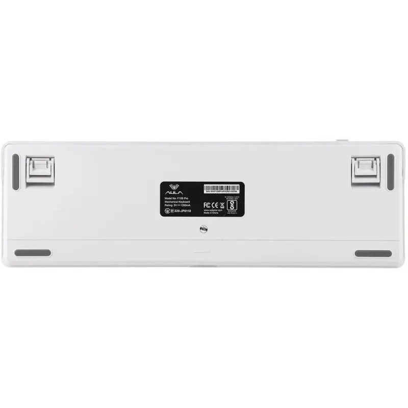 Клавиатура Aula F108 Pro Reaper Switch USB/Bluetooth/2.4G White (6978080501318)
