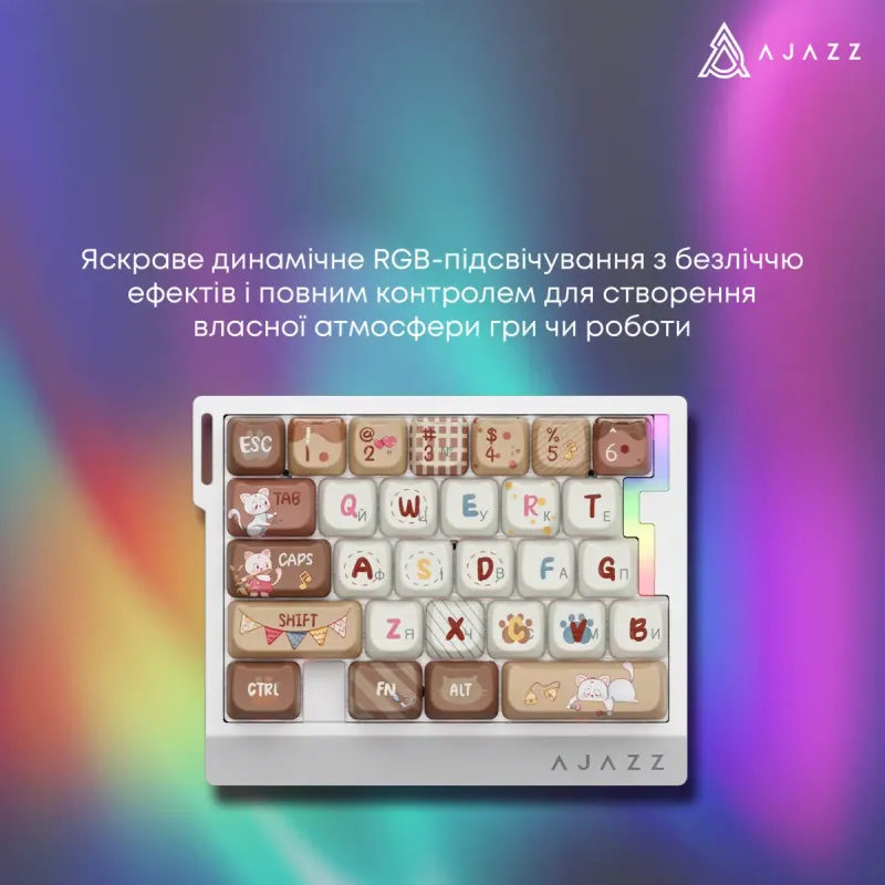 Клавиатура Ajazz AK029 Meow Magnetic Switch (AK029-M-Y)