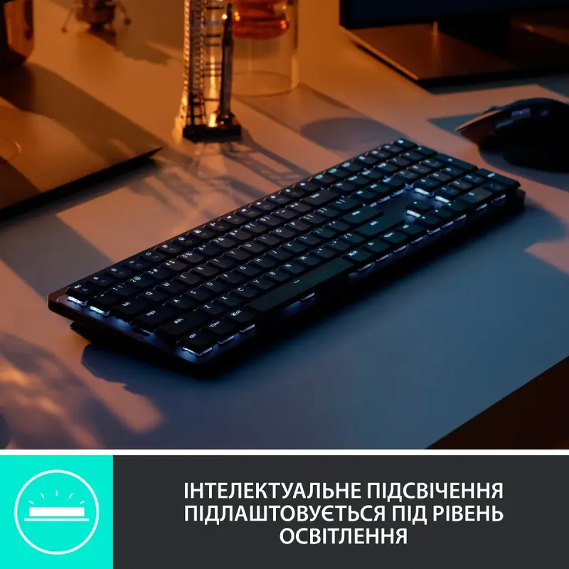 Клавиатура Logitech MX Mechanical Wireless Keyboard (920-010757, 920-010547)