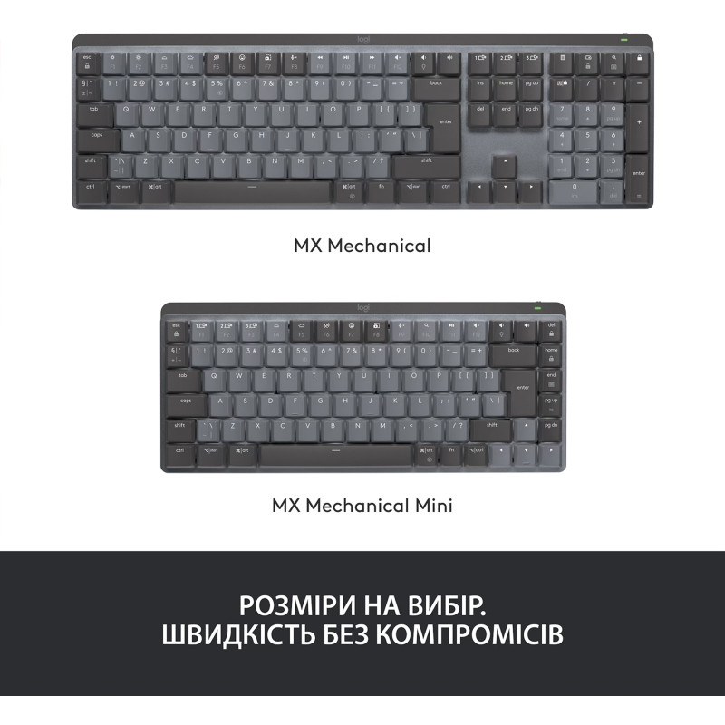 Клавиатура Logitech MX Mechanical Wireless Keyboard (920-010757, 920-010547)