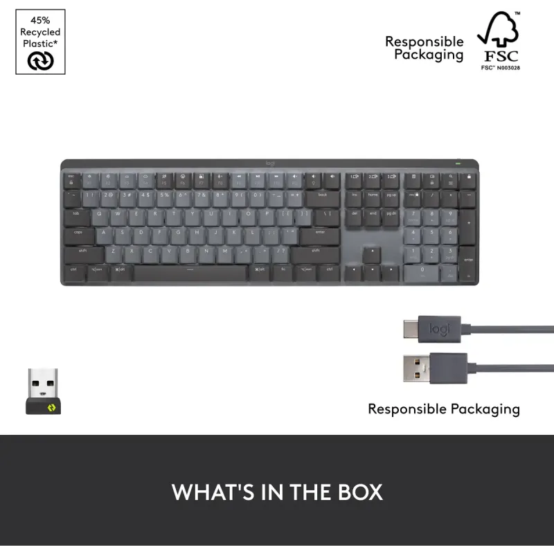 Клавиатура Logitech MX Mechanical Wireless Keyboard (920-010757, 920-010547)