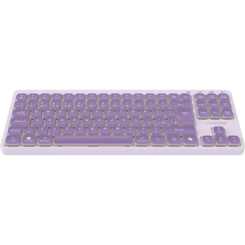 Клавиатура Canyon OnType 10 Violet (CNS-HKB10V)