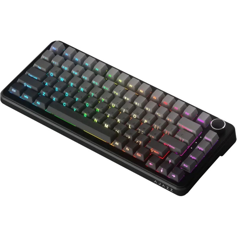 Клавіатура Ajazz AK820 MAX Magnetic Switch RGB USB Gradient Black