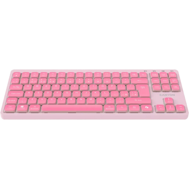 Клавіатура Canyon OnType 10 Pink (CNS-HKB10P)