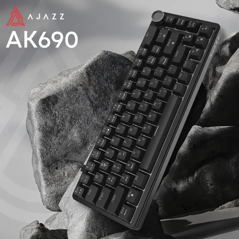 Клавіатура Ajazz AK690 Peach Mist Switch (AK690-PM-B)