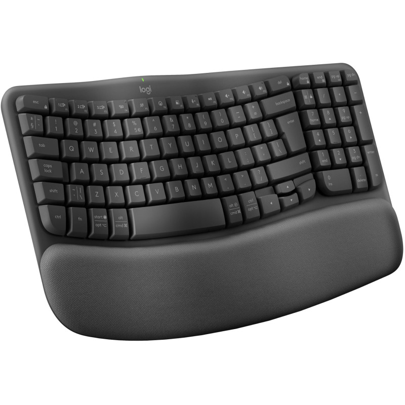 Logitech Wave Keys Bluetooth/Wireless Black (920-012304)