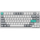 Клавіатура Lemokey P1 Pro Keychron Super Brown Space Silver (P1P-X3-UA)