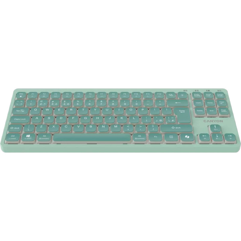 Клавиатура Canyon OnType 10 Green (CNS-HKB10GR)