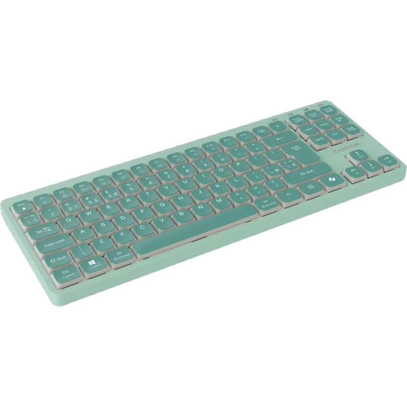 Клавиатура Canyon OnType 10 Green (CNS-HKB10GR)