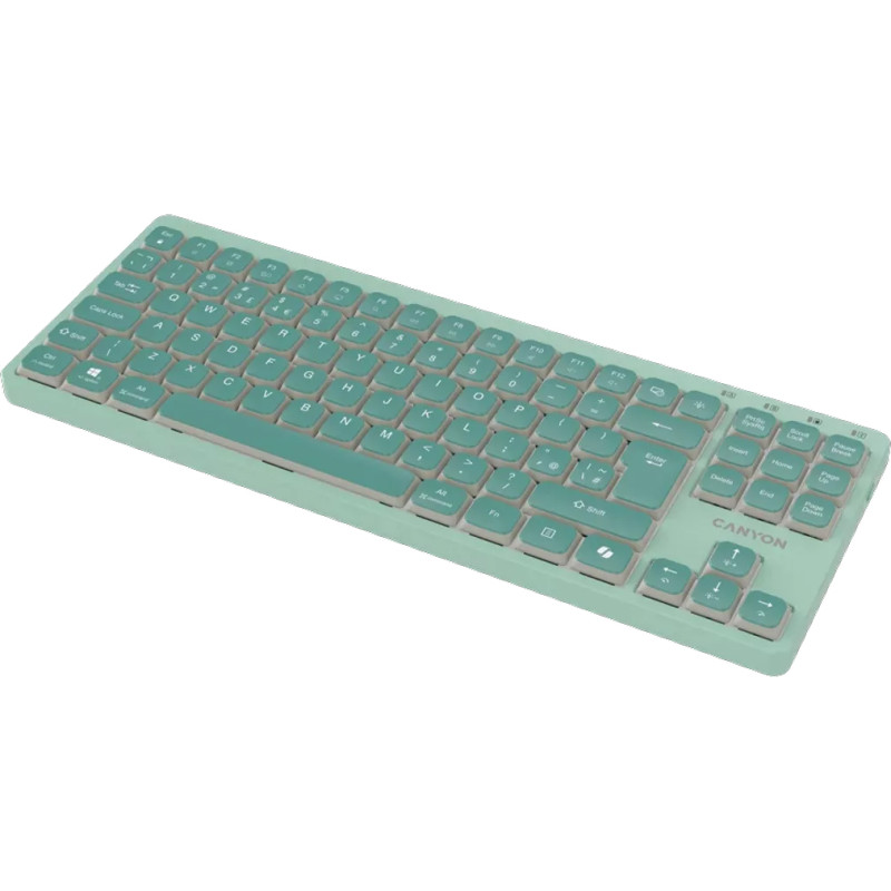 Клавиатура Canyon OnType 10 Green (CNS-HKB10GR)