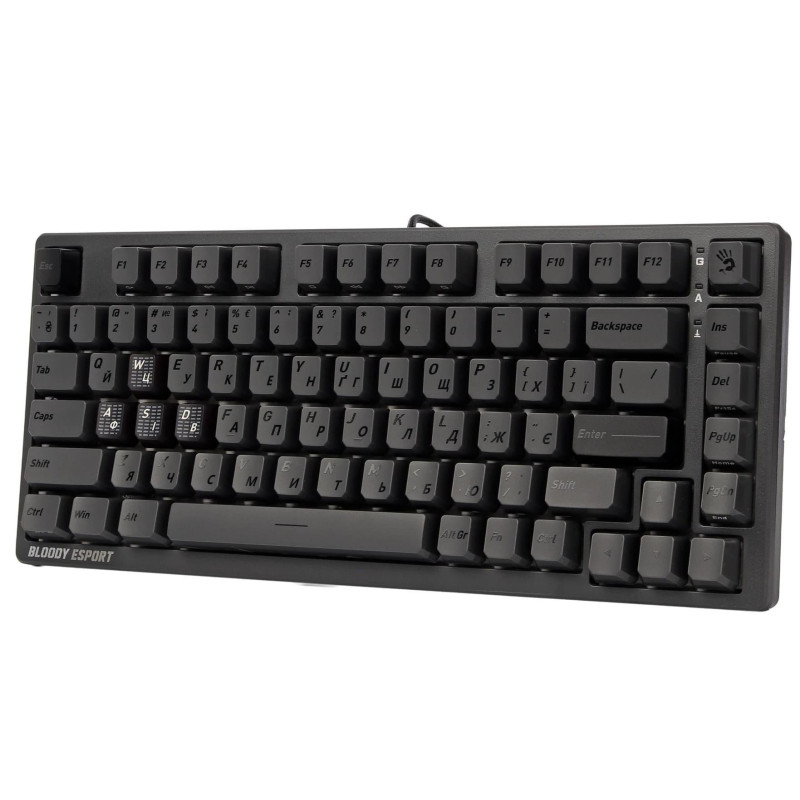 Клавіатура Bloody MS76 (Iron Grey)