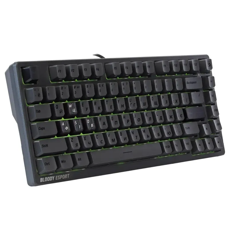Клавіатура Bloody MS76 (Iron Grey)
