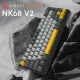 Клавіатура Ajazz NK68 V2 Red Switch (NK68-V2-R-BGY)