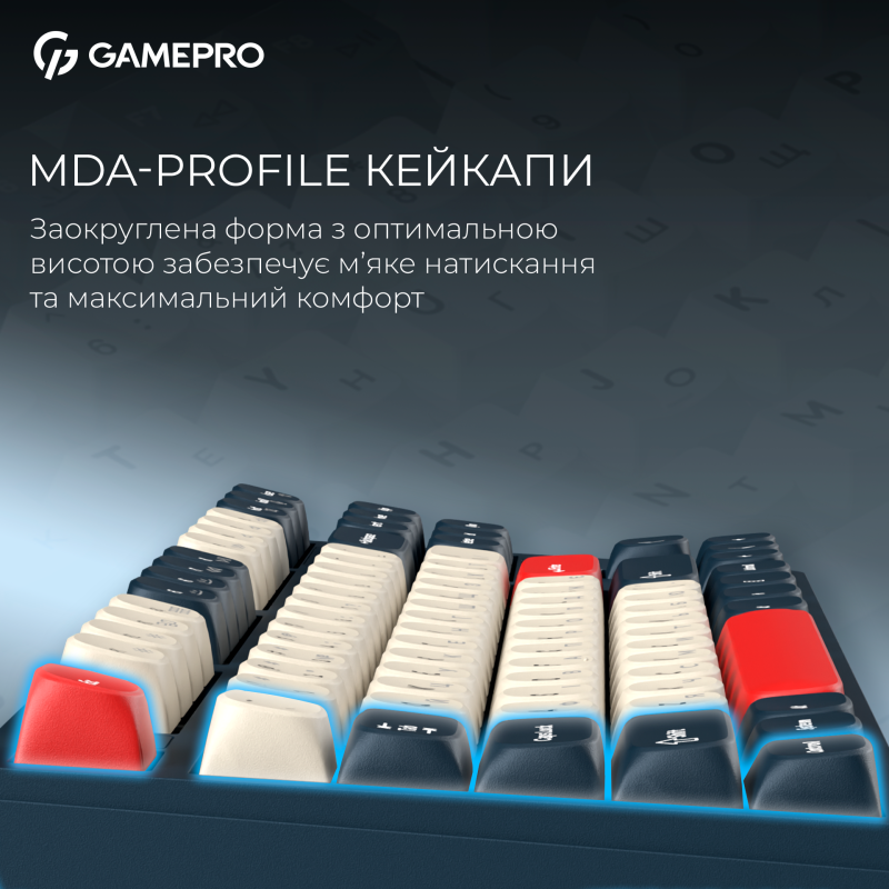 Клавиатура GamePro Asgard Ragnar Blue (MK285BL)