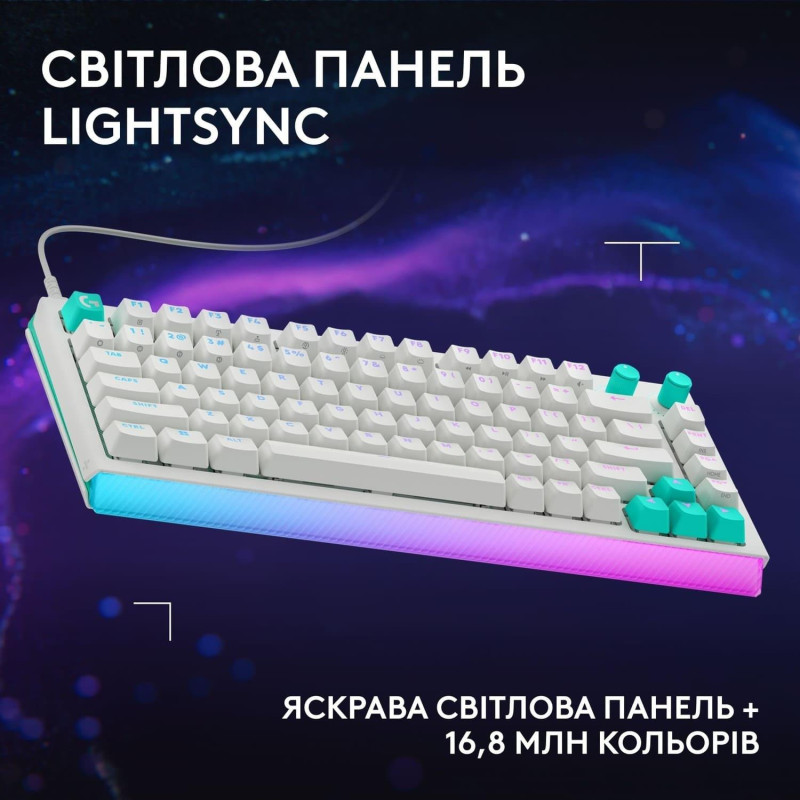 Клавіатура Logitech G512 X 75 White Tactile (920-013955)