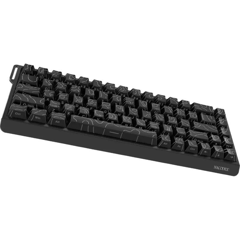 Клавиатура Ajazz NK68 V2 Red Switch (NK68-V2-R-S-B)