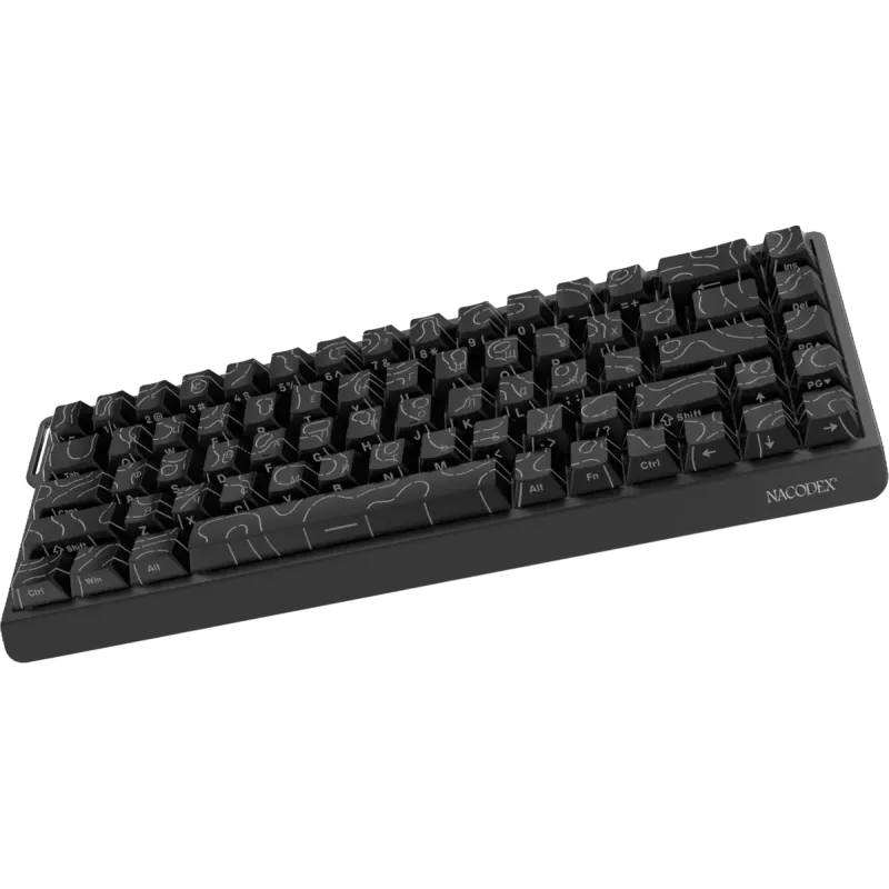 Клавиатура Ajazz NK68 V2 Red Switch (NK68-V2-R-S-B)