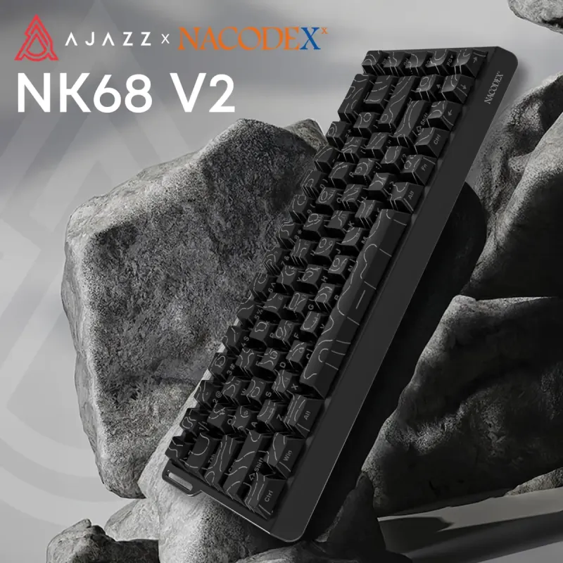 Клавиатура Ajazz NK68 V2 Red Switch (NK68-V2-R-S-B)