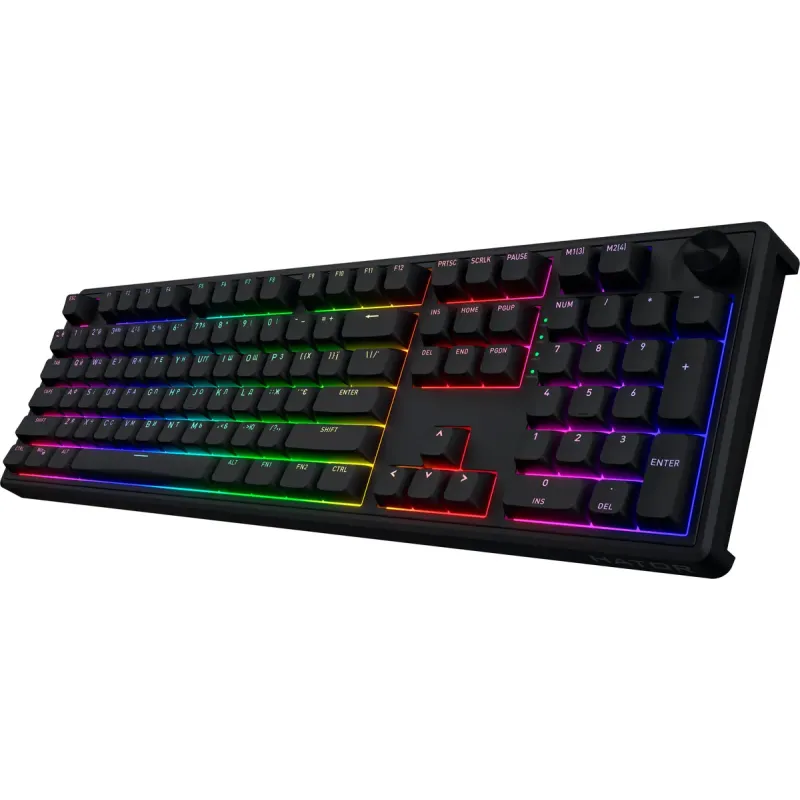 Клавіатура HATOR Skyfall 100 black-black (HTK1100UA)
