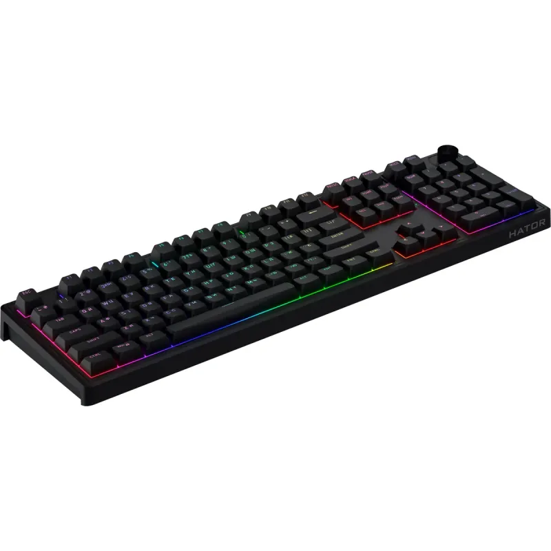 Клавіатура HATOR Skyfall 100 black-black (HTK1100UA)