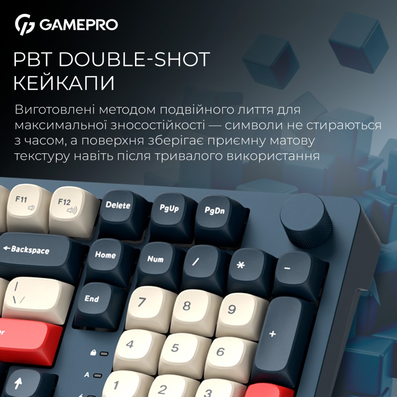 Клавиатура GamePro Asgard Drakkar Blue (MK305BL)