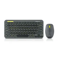 Комплект REAL-EL KIT-635W Wireless/Bluetooth Black (EL123100057)