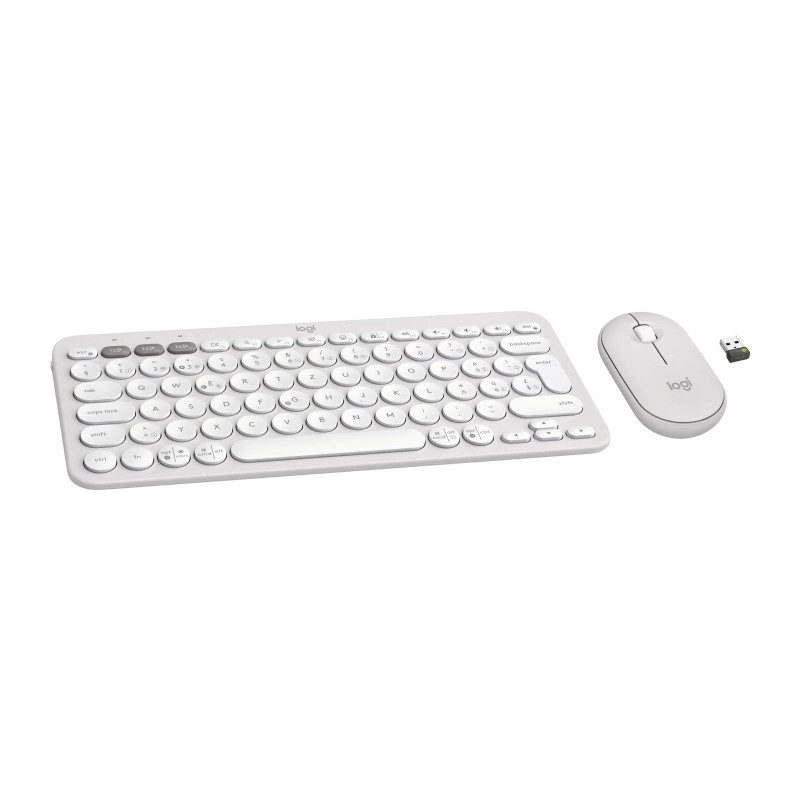 Logitech Pebble 2 Combo White Wireless (920-012240)