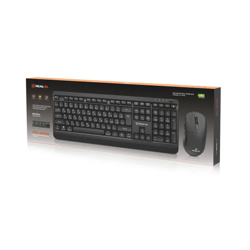 Комплект REAL-EL Kit-555W Black (EL123100056)