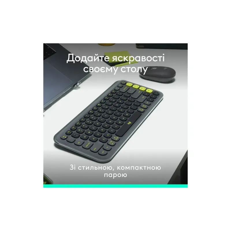 Комплект Logitech POP Icon Combo Graphite (920-013156)