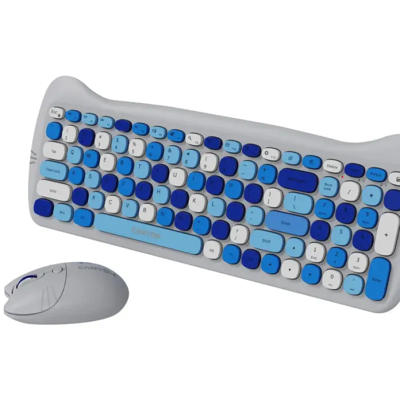 Комплект Canyon HSET-W6 Kitty Edition Blue (CNS-HSETW6BL)