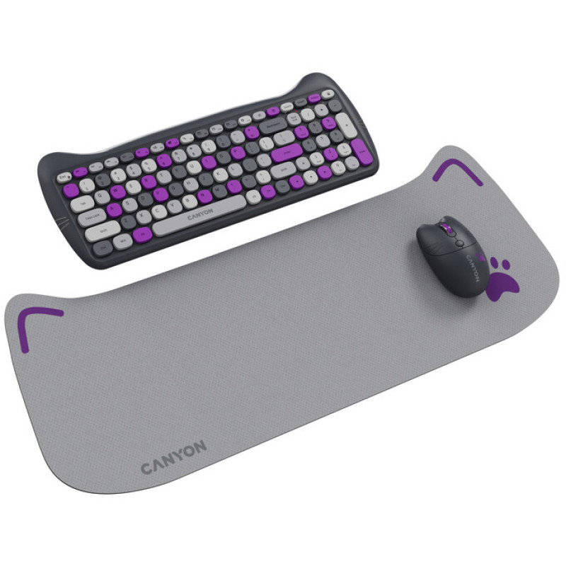 Комплект Canyon HSET-W6 Kitty Edition Violet (CNS-HSETW6VT)