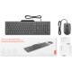 Комплект Lenovo 310 USB-A Wired Combo Ukraine (GX31R09776)