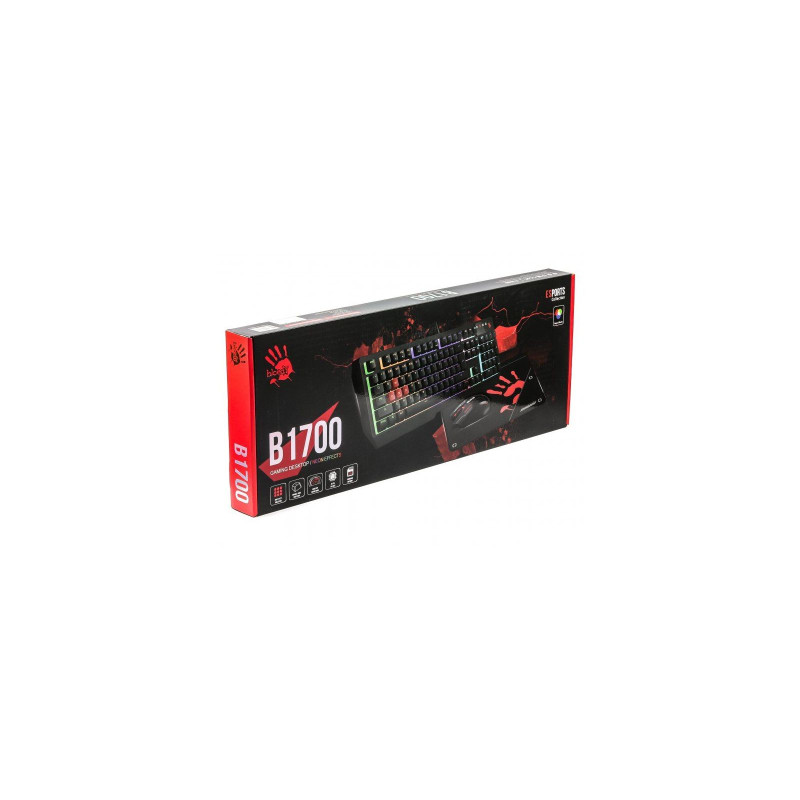 Комплект Bloody B1700 USB Black