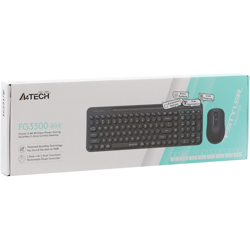Комплект A4Tech FG3300 Air2 (Grey)
