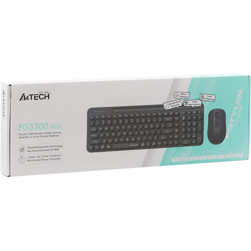 Комплект A4Tech FG3300 Air2 (Grey)