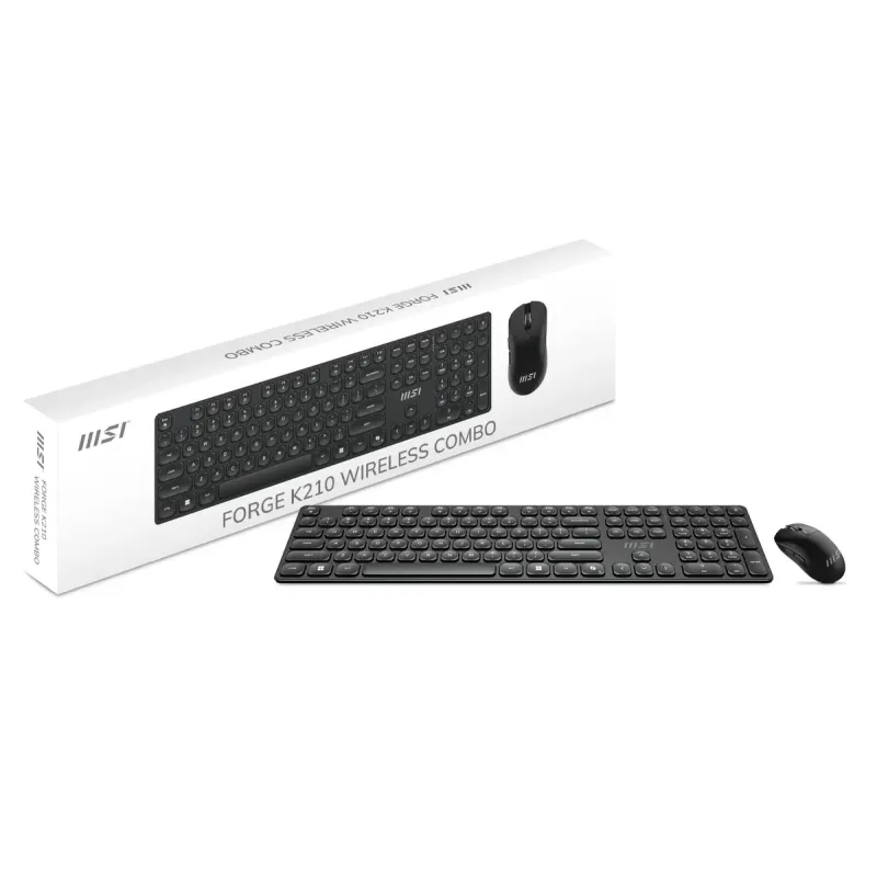 Комплект MSI Forge K210 Combo Black (S11-43US221-Y92)