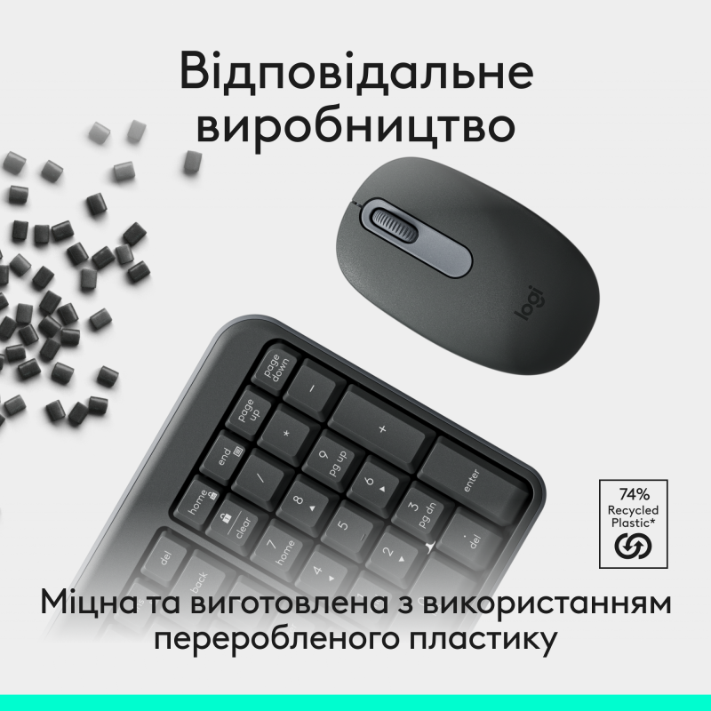 Logitech MK250 Wireless Combo Graphite (920-013823)