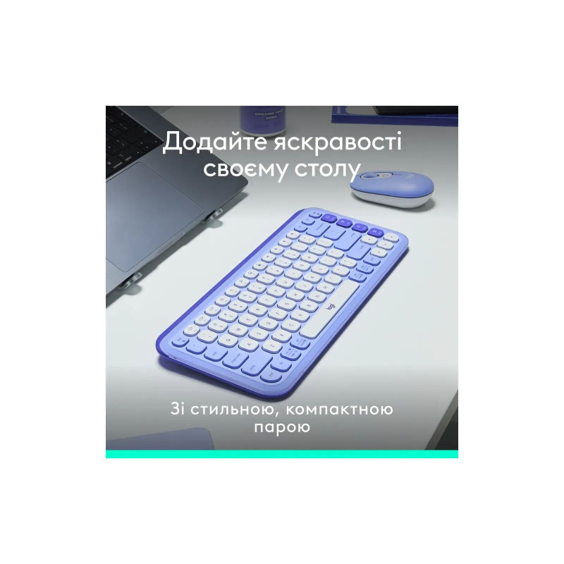 Logitech POP Icon Combo Liliac (920-013078)