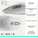 Комплект Logitech Signature Comfort Plus MK880 Wireless/USB-C for Business UA Off-White (920-014033)