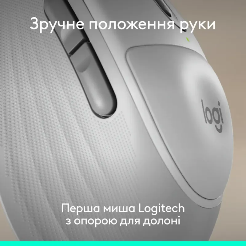 Комплект Logitech Signature Comfort Plus MK880 Wireless/USB-C for Business UA Off-White (920-014033)