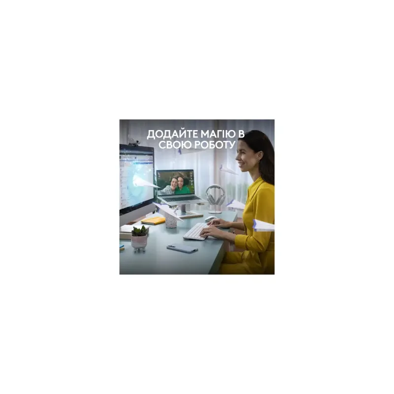 Комплект Logitech Signature Slim Combo MK950 Off White (920-012491)