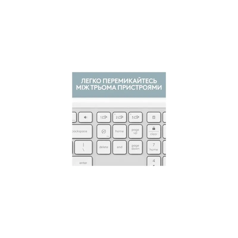 Комплект Logitech Signature Slim Combo MK950 Off White (920-012491)