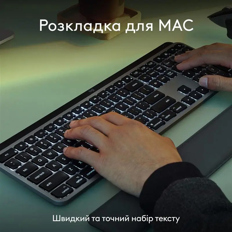 Комплект Logitech MX Keys S Combo for Mac Space Gray (920-012845)